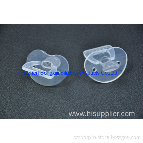 Sgs Standard Eco-friendly Baby Silicone Pacifier 